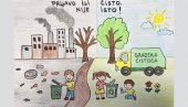 ПРОГЛАШЕНИ ПОБЕДНИЦИ ЛИКОВНОГ КОНКУРСА „ГРАДСКЕ ЧИСТОЋЕ“: „Прљаво или чисто, није исто!“
