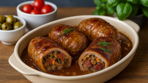 ROLNICE OD KUPUSA I SLANINE: Tradicionalni ukus za savremenu večeru ROLNICE OD KUPUSA I SLANINE: Tradicionalni ukus za savremenu večeru