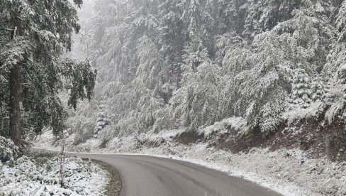 ПАО СНЕГ У СРБИЈИ: Температура са 26 степени пала на минус 1