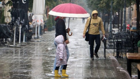 NAJNOVIJA NAJAVA RHMZ: Do kraja dana oblačno sa kišom, u toku noći padavine prestaju u Vojvodini