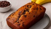 BANANA HLEB SA ČOKOLADOM: Sladak miris doma