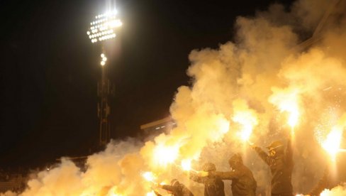 PRENOS, PARTIZAN - VOJVODINA: Haos u Humskoj, prekinut meč!