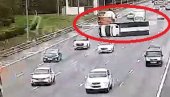 LANČANI SUDAR NA OBILAZNICI: Ima povređenih (VIDEO)