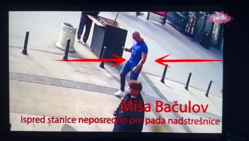 VUČIĆ OTKRIO: Unezvereni Miša Bačulov viđen kod nadstrešnice u Novom Sadu nekoliko sati pre pada