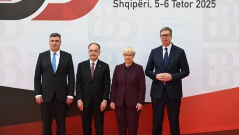 VUČIĆ SE OGLASIO IZ ALBANIJE: Iako nas čekaju brojni izazovi, Srbija ostaje posvećena da proširenje EU ostane jedand od prioriteta VUČIĆ SE OGLASIO IZ ALBANIJE: Iako nas čekaju brojni izazovi, Srbija ostaje posvećena da proširenje EU ostane jedand od prioriteta