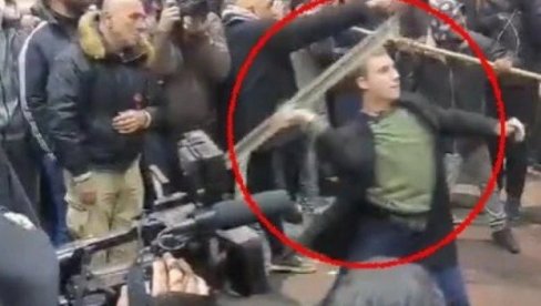 VEĆE BLOKADERA POTVRDILO: Oslobađajuća presuda studentu koji je motkama napadao policiju