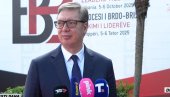ВУЧИЋ ИЗ ДРАЧА: Овде нема држава, већ се иде са именима, што је добро наслеђе овог процеса (ВИДЕО)