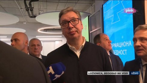 VUČIĆ SVEČANO OTVARA LOŽIONICU: Što krijete svi u regionu da je otvorena pruga? I na stadion ćemo ih pozvati da mogu da uživaju (VIDEO) VUČIĆ SVEČANO OTVARA LOŽIONICU: Što krijete svi u regionu da je otvorena pruga? I na stadion ćemo ih pozvati da mogu da uživaju (VIDEO)
