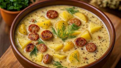 KROMPIR ČORBA: Domaća, mirisna i zasitna