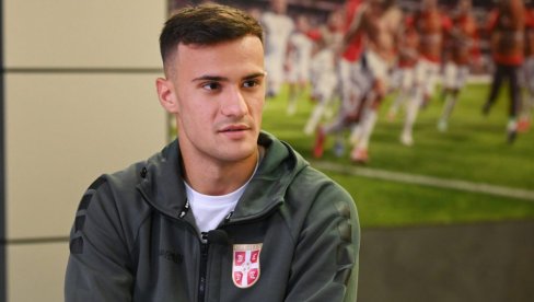 TO JE ISPUNJENJE SNA: Aleksandar Stanković presrećan što je deo reprezentacije Srbije TO JE ISPUNJENJE SNA: Aleksandar Stanković presrećan što je deo reprezentacije Srbije