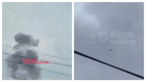RUSI BACILI NOVU BOMBU NA UKRAJINU? Isplivao jeziv snimak udara (VIDEO)