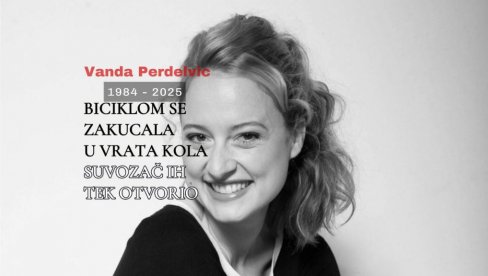 UMRLA GLUMICA VANDA PERDELVIC (41): Podlegla povredama u udesu - biciklom se zakucala u vrata auta koje je otvorio suvozač UMRLA GLUMICA VANDA PERDELVIC (41): Podlegla povredama u udesu - biciklom se zakucala u vrata auta koje je otvorio suvozač