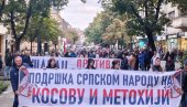 ŠIROM SRBIJE ODRŽANI SKUPOVI U ZNAK PODRŠKE SRBIMA NA KIM: Građani koji se protive blokadama okupili su se danas u više od 200 mesta