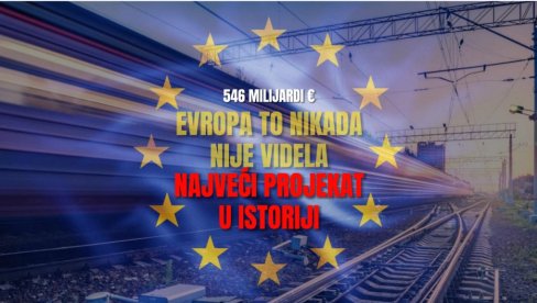 546 МИЛИЈАРДИ €: ЕУ гради највећи инфраструктурни пројекат у историји