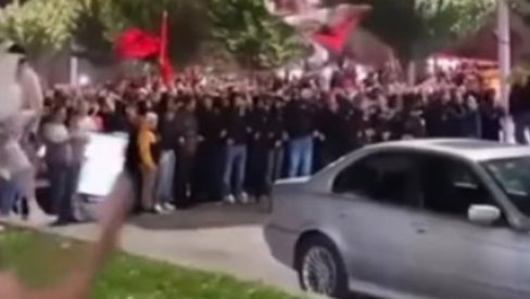 СРАМ ВАС БИЛО! Албанци прославили победу повицима Умри Србијо