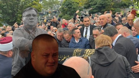УШАО У РАКУ ПОСЛЕ СПУШТАЊА КОВЧЕГА: Син се опростио од Халида Бешлића (ФОТО)