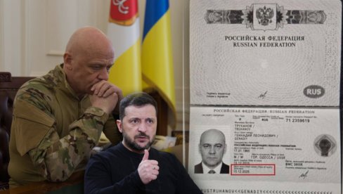 СКАНДАЛ У УКРАЈИНИ Откривено - има и РУСКИ ПАСОШ! Смењен по хитном поступку, Зеленски повукао драстичан потез