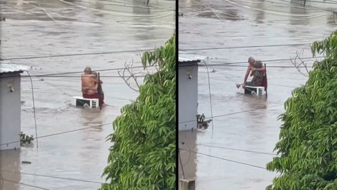 У СМРТ ИЛИ ЖИВОТ - САМО ДА СМО ЗАЈЕДНО: Бака и дека ноћ провели на крову куће - он отпливао с њом на леђима (ВИДЕО) У СМРТ ИЛИ ЖИВОТ - САМО ДА СМО ЗАЈЕДНО: Бака и дека ноћ провели на крову куће - он отпливао с њом на леђима (ВИДЕО)