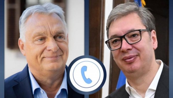 ДОГОВОРИЛИ СМО НАШ СУСРЕТ У НАРЕДНИХ СЕДАМ ДАНА Вучић после разговора са Виктором Орбаном ДОГОВОРИЛИ СМО НАШ СУСРЕТ У НАРЕДНИХ СЕДАМ ДАНА Вучић после разговора са Виктором Орбаном