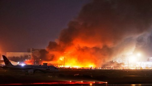 POŽAR NA AERODROMU: Privremeno zaustavio sve letove (VIDEO) POŽAR NA AERODROMU: Privremeno zaustavio sve letove (VIDEO)
