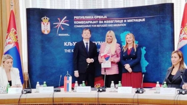 ПАРАЋИНУ ЈОШ ПЕТ МИЛИОНА ДИНАРА: Одлична сарадња са Комесаријатом за избеглице и миграције ПАРАЋИНУ ЈОШ ПЕТ МИЛИОНА ДИНАРА: Одлична сарадња са Комесаријатом за избеглице и миграције