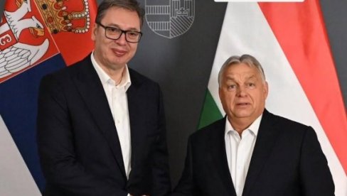VUČIĆ SA ORBANOM: Imamo izvanredne odnose, želimo da ih još više osnažimo kroz energetsku sradnju