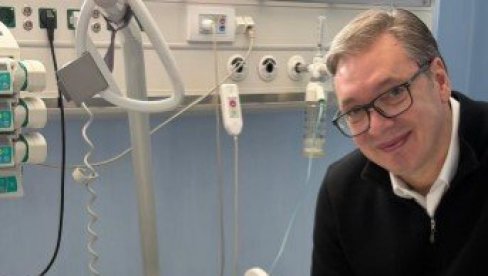VUČIĆ OBIŠAO MILANA KOG JE UPUCAO BLOKADER: Metak je primio nakon što je napadača pitao: Treba li Vam nešto, gospodine?