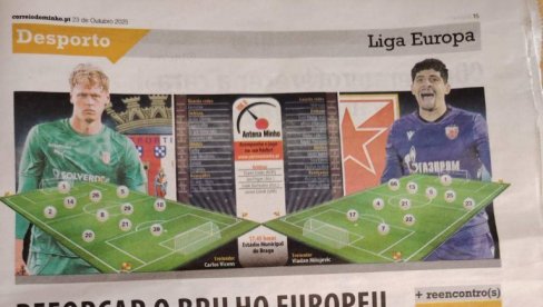 ESTRELJA ROHA! Portugalci prognoziraju: Biće tesno protiv Zvezde (VIDEO) ESTRELJA ROHA! Portugalci prognoziraju: Biće tesno protiv Zvezde (VIDEO)