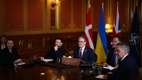 ЗАВРШЕН САСТАНАК У ЛОНДОНУ: Ево шта су  Зеленски, Стармер, Макрон и Мерц договорили