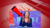 ЗЕМЉОТРЕС УСРЕД ДНЕВНИКА: Водитељка се обратила у страху: Надам се да ће бити све у реду (ВИДЕО)