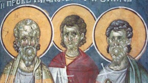DO PONOĆI OBAVEZNO URADITE OVO: Sutra slavimo tri sveta mučenika, dva običaja ih prati DO PONOĆI OBAVEZNO URADITE OVO: Sutra slavimo tri sveta mučenika, dva običaja ih prati
