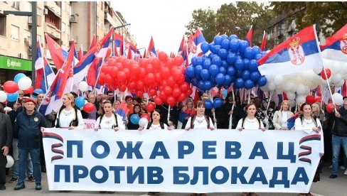 ПОЖАРЕВАЦ ПОКАЗАО СВОЈЕ ПРАВО ЛИЦЕ: Велики број грађана устао против блокада (ВИДЕО) ПОЖАРЕВАЦ ПОКАЗАО СВОЈЕ ПРАВО ЛИЦЕ: Велики број грађана устао против блокада (ВИДЕО)