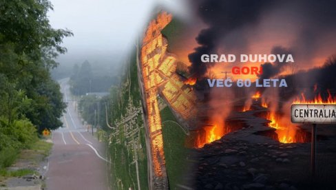 Misteriozni grad duhova je U PLAMENU već 60 godina - i goreće još 100 leta NAJMANJE