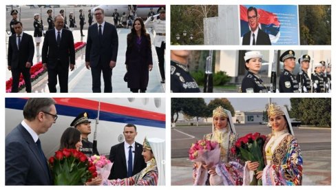 SPREMNI DA GRADIMO JOŠ ČVRŠĆE MOSTOVE PRIJATELJSTVA I POVERENJA Vučić se oglasio iz Uzbekistana - Pogledajte kako su ga dočekali (FOTO) SPREMNI DA GRADIMO JOŠ ČVRŠĆE MOSTOVE PRIJATELJSTVA I POVERENJA Vučić se oglasio iz Uzbekistana - Pogledajte kako su ga dočekali (FOTO)