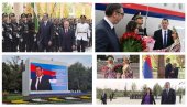ВУЧИЋ У УЗБЕКИСТАНУ: Председник Мирзијојев га дочекао уз највише војне почасти - састанак делегација у току (ФОТО/ВИДЕО) ВУЧИЋ У УЗБЕКИСТАНУ: Председник Мирзијојев га дочекао уз највише војне почасти - састанак делегација у току (ФОТО/ВИДЕО)