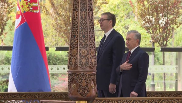 ВУЧИЋ И МИРЗОЈЕВ ПОТПИСАЛИ ЗАЈЕДНИЧКУ ДЕКЛАРАЦИЈУ: Најављено потписивање и размена 11 докумената о сарадњи у различитим областима ВУЧИЋ И МИРЗОЈЕВ ПОТПИСАЛИ ЗАЈЕДНИЧКУ ДЕКЛАРАЦИЈУ: Најављено потписивање и размена 11 докумената о сарадњи у различитим областима