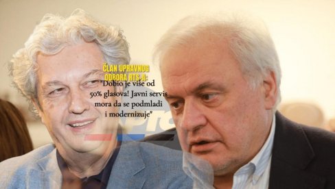 MARIĆ PREUZIMA RTS? Član upravnog odbora: Dobio je više od 50% glasova! Nacionalna TV mora da se podmladi i modernizuje MARIĆ PREUZIMA RTS? Član upravnog odbora: Dobio je više od 50% glasova! Nacionalna TV mora da se podmladi i modernizuje