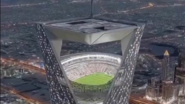 ЧУДО КАКВОГ НИКАД НИЈЕ БИЛО! Мундијал ће се играти на стадиону на врху зграде од 350 метара?! (ВИДЕО) ЧУДО КАКВОГ НИКАД НИЈЕ БИЛО! Мундијал ће се играти на стадиону на врху зграде од 350 метара?! (ВИДЕО)