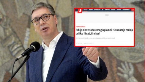 VUČIĆ O SUMANUTIM NAPADIMA HRVATSKIH MEDIJA: Teška neka bolest, ne znam te čike u belom koji mogu da im pomognu (VIDEO) VUČIĆ O SUMANUTIM NAPADIMA HRVATSKIH MEDIJA: Teška neka bolest, ne znam te čike u belom koji mogu da im pomognu (VIDEO)