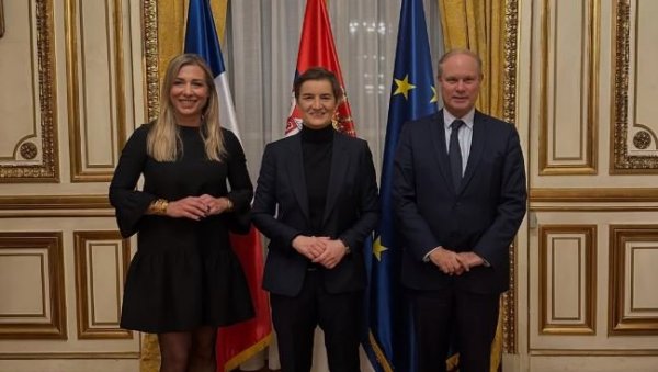 БРНАБИЋ У ПАРИЗУ СА СПЕЦИЈАЛНИМ ИЗАСЛАНИКОМ ФРАНЦУСКЕ: Велики пријатељ Србије (ФОТО)