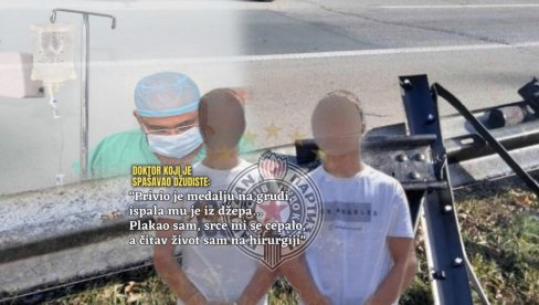 DR KOJI JE SPAŠAVAO DŽUDISTE: Privio je medalju na grudi, ispala mu je iz džepa - plakao sam, srce mi se cepalo DR KOJI JE SPAŠAVAO DŽUDISTE: Privio je medalju na grudi, ispala mu je iz džepa - plakao sam, srce mi se cepalo