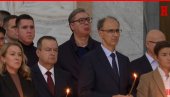 ВУЧИЋ У ХРАМУ СВЕТОГ САВЕ: Председник присуствује помену за настрадале у паду надстрешнице у Новом Саду