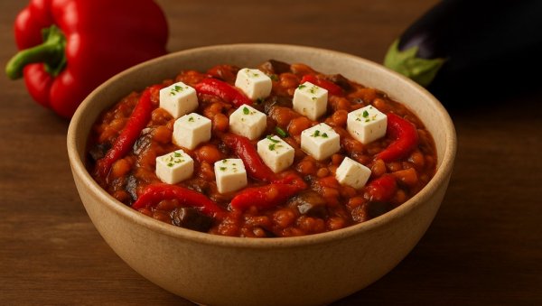 САЛАТА ОД ПЕЧЕНИХ ПАПРИКА И ПАТЛИЏАНА: Рецепт за лагано предјело