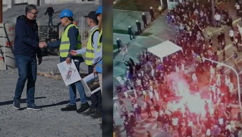 DVA LICA SRBIJE: Jeste li za Srbiju koja gradi i radi ili onu koja se sukobljava i ruši?