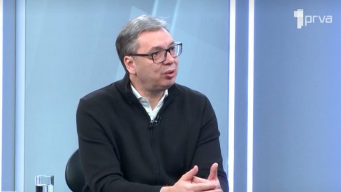 VUČIĆ U ĆIRILICI NA TV PRVA: Korumpiranoj bandi stigao nalog spolja - Srbija ne sme da uspostavi bolje odnose sa Trampovom administracijom