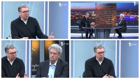 VUČIĆ U ĆIRILICI O SVIM TEMAMA: Jurimo dvojicu snajperista; Imam pitanje za ljude iz američke ambasade, što držite neka lica na kontaktu?