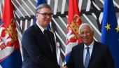 VUČIĆ U BRISELU Predsednik se sastao sa Koštom: Odličan sastanak (FOTO)