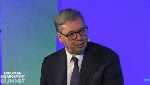 ВУЧИЋ У БРИСЕЛУ НА САМИТУ О ПРОШИРЕЊУ ЕУ: Срби су наклоњени Трамповој адиминстрацији, али и Русији која нам је вековни савезник