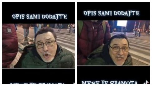 DABOGDA IM DECA POCRKALA OD RAKA Novinar-blokader sa RTS-a kune građane u Ćacilendu (VIDEO)