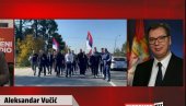 OBRAĆA SE VUČIĆ: Predsednik o svim najvažnijim temama